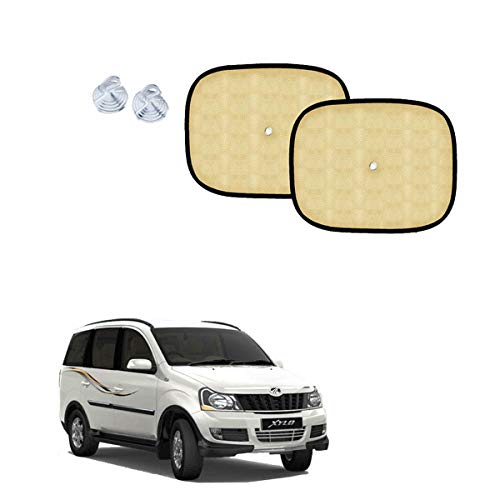 Autokraftz Beige Side Window, Rear Window Sun Shade for Mahindra Xylo (2)