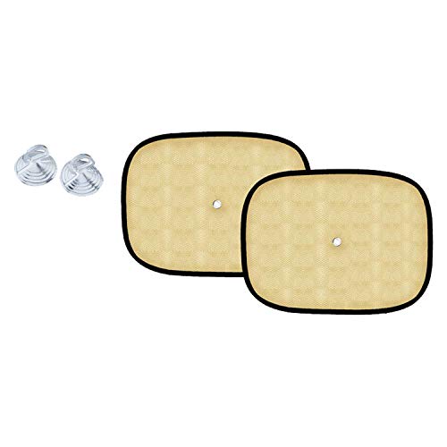 Autokraftz Beige Side Window, Rear