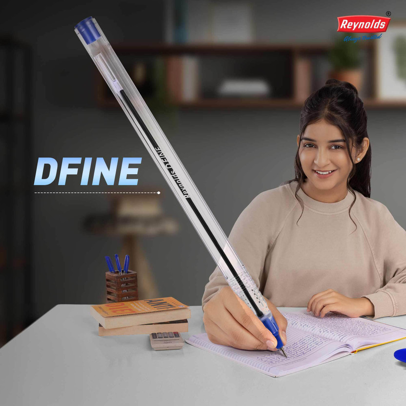 Reynolds DFine Ball Pen (Pack of 70, Ink Color - Blue) - Image 5