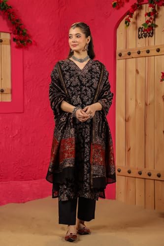 Kurta Set For Women || 3pic Kurta For Women (SSP-244-277-278) - Image 2
