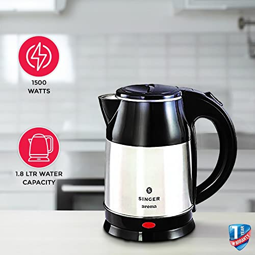 SINGER Aroma Electric Kettle 1.8