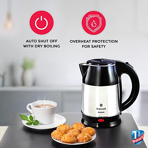 SINGER Aroma Electric Kettle 1.8
