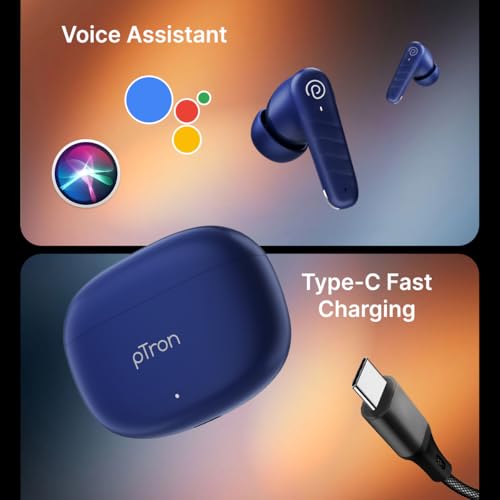 pTron Bassbuds Spark in-Ear TWS