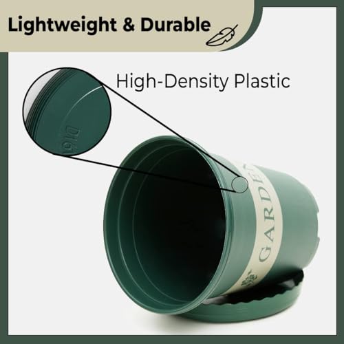 Kuber Industries Plant Pot||Water Drainage