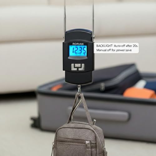 RORIAN Electric Portable Digital Hanging