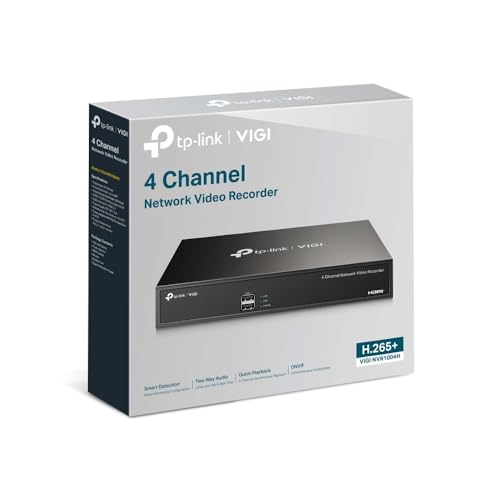 TP-Link VIGI NVR1004H 4 Channel