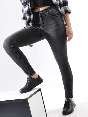 High Star Women Washed Skinny fit Highrise Stretchable Jeans - Image 2