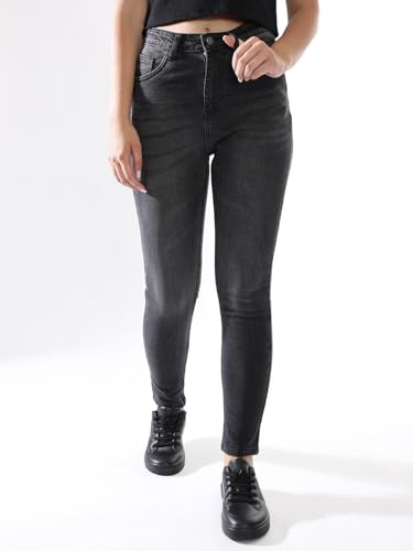 High Star Women Washed Skinny fit Highrise Stretchable Jeans - Image 5