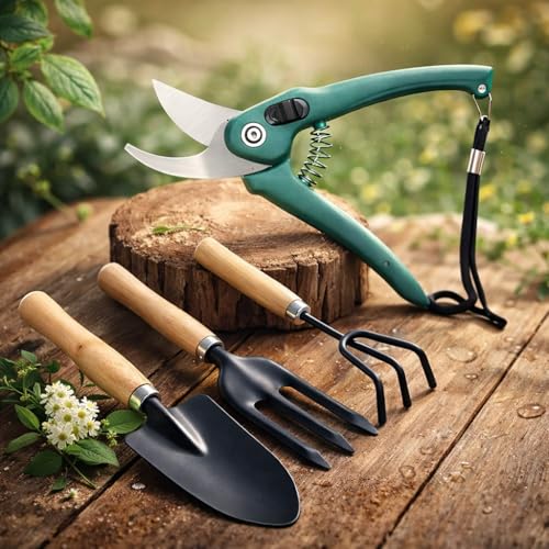 4-Piece Gardening Tools Kit