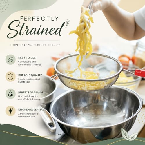ADD2CART Multipurpose Stainless Steel Strainer