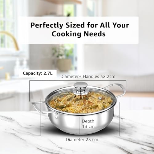 Amazon Brand Solimo - Stainless