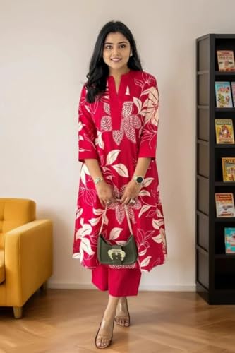 Fashion Basket Wedani Cotton Printed Kurta Set for Women - Image 4
