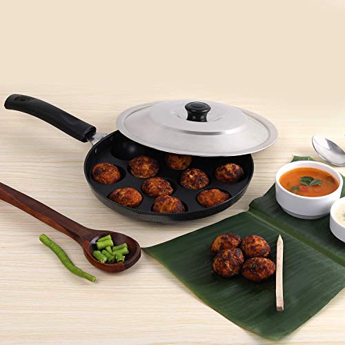 CELLO Non-Stick 12 Cavity Appam