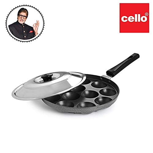 CELLO Non-Stick 12 Cavity Appam