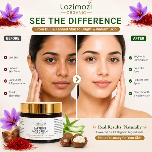 Organic Saffron Face Cream