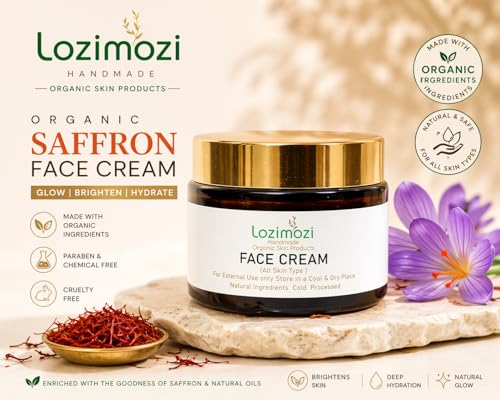 Organic Saffron Face Cream