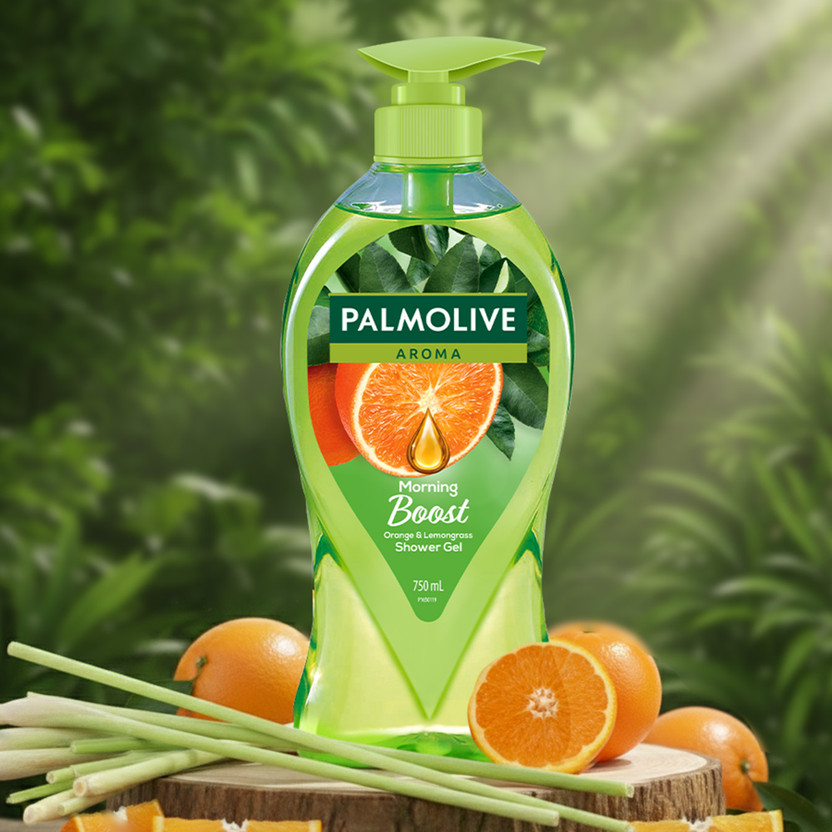 PALMOLIVE Orange Essential Oil & Lemongrass Aroma Morning Boost (...more