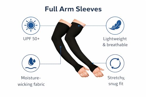 BENAVJI Arm Sleeves for Men