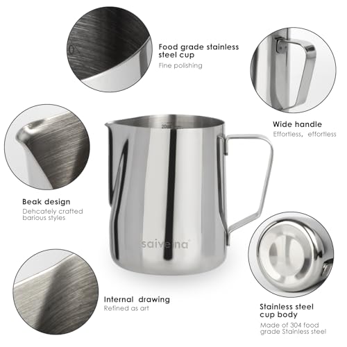 Milk Frothing Pitcher, 12 Oz
