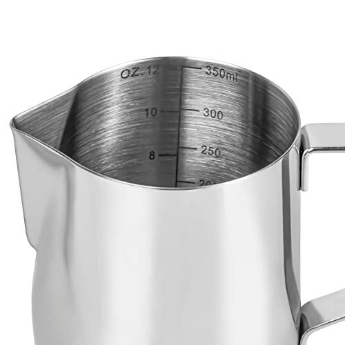 Milk Frothing Pitcher, 12 Oz