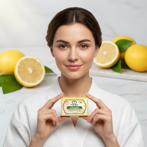 Handmade Fresh & Pure Lemon Soap-VALUE PACK (8 x 125 g) - Image 2