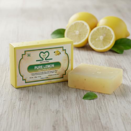 Handmade Fresh & Pure Lemon Soap-VALUE PACK (8 x 125 g) - Image 4