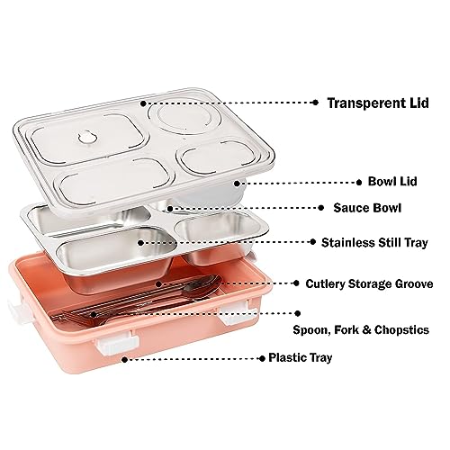 Storescent Lunch Box with Compartment