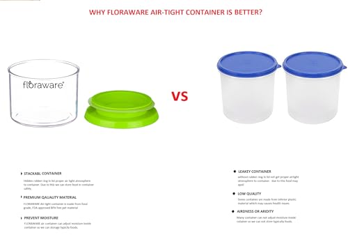 Floraware Plastic Air Tight BPA
