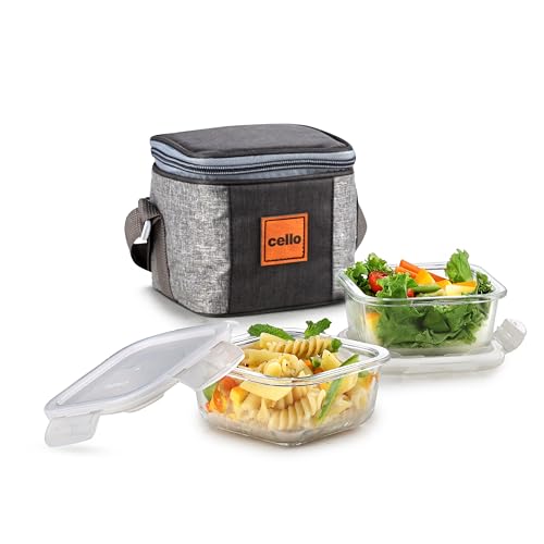 CELLO Glassy Square Lunch Box