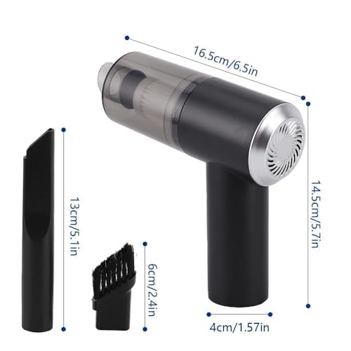 3-in-1 Portable Car Vacuum Cleaner