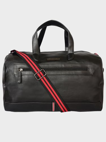 Police Mens Black Stirling Duffle Bag - Image 6