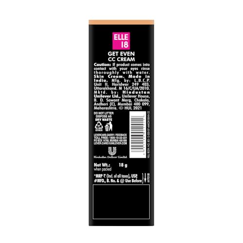 Elle18 GetEven CC Cream Beige 18gm - Image 3