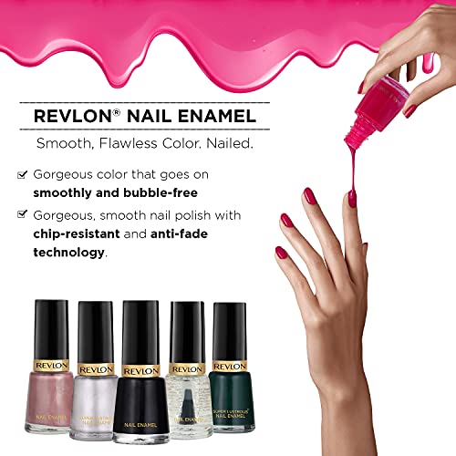 Revlon Nail Enamel, Matt Top Coat, 8ml - Image 6