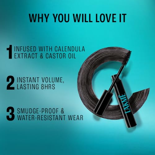 Lakmé Eyeconic Volumizing Mascara 8.5ml - Image 5
