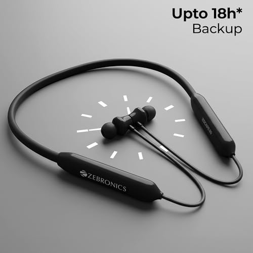 Zebronics Bluetooth MagSnap Neckband, 10mm