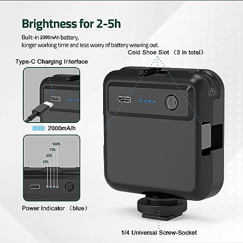 LED Video Light with Clip