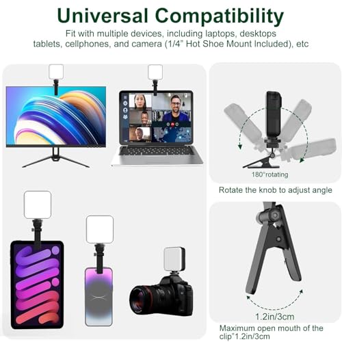 LED Video Light with Clip