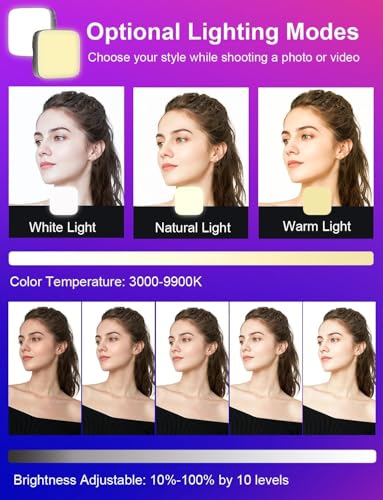 LED Video Light with Clip