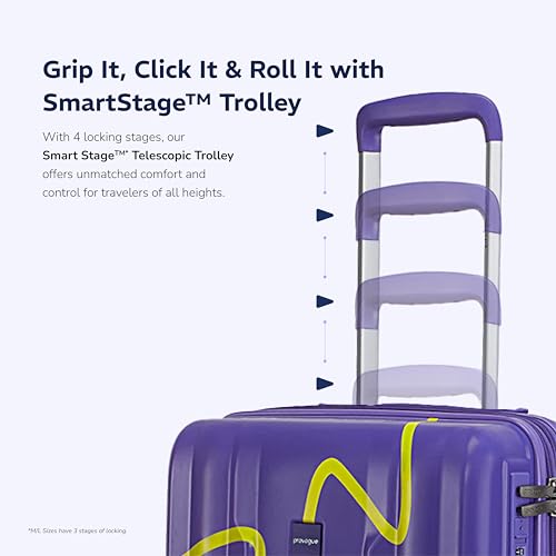 Provogue Loop Hard-Sided PP Trolley
