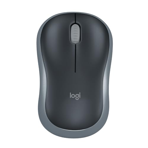 Logitech M186 Wireless Mouse, 2.4GHz