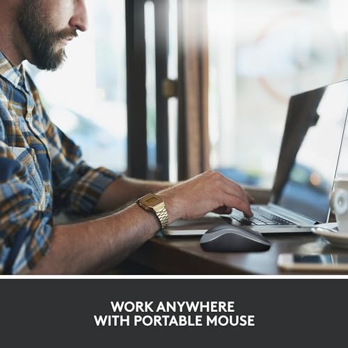 Logitech M186 Wireless Mouse, 2.4GHz