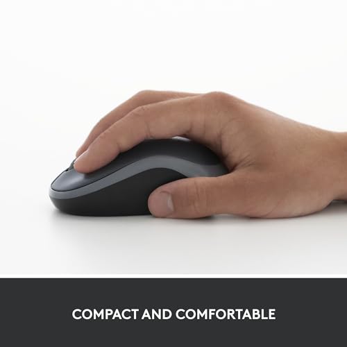Logitech M186 Wireless Mouse, 2.4GHz