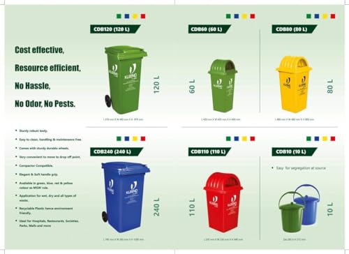 Cello Kleeno Plastic Garbage Dustbin