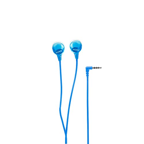 Sony MDR-EX14AP Wired in Ear Headphone with Mic (Blue) - Image 5
