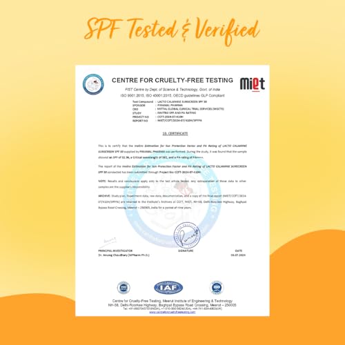 Lacto Calamine Sunscreen SPF 50