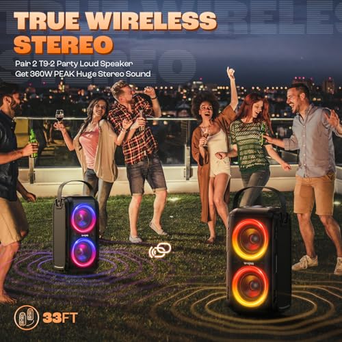 W-KING Party Loudest Portable Bluetooth