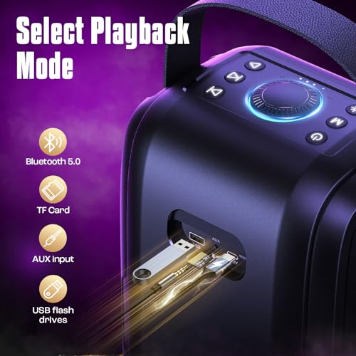 W-KING Party Loudest Portable Bluetooth