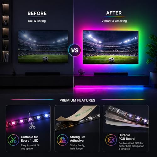 One94Store RGB LED Strip Light