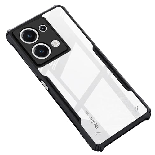 Amazon Brand - Solimo Basic Case for Redmi Note 13 (5G) (Acrylic_Black)