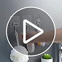 JIALTO 5Pcs Large Adhesive Hooks